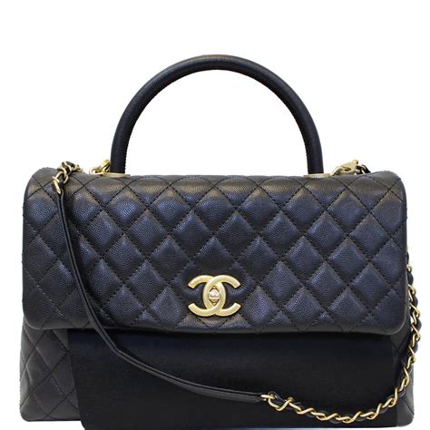 chanel medium coco handle bag